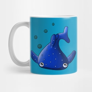 Kawaii Blue Whale Mug